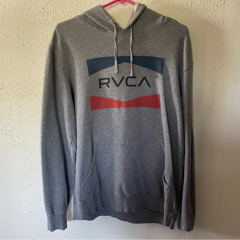 RVCA Gray Sweatshirt/Hoodie Size M